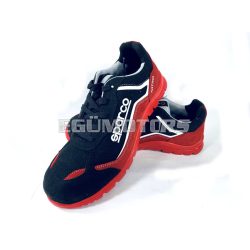   Sparco Nitro karbonbetétes munkavédelmi cipő S3, piros, 40-es méret