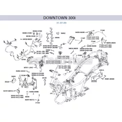 Ülésnyitó bowden Downtown 125-300i