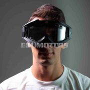 Ariete RC FLOW szemüveg, kék pánt, átlátszó, dupla szellőzésű lencsével