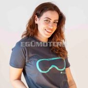 Ariete WABI póló, szürke/türkiz - XXL