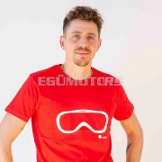 Ariete WABI póló, piros/fehér - XXL