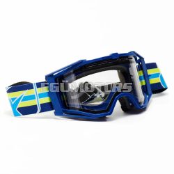   Ariete 8K enduro szemüveg, dupla átlátszó lencsével, kék