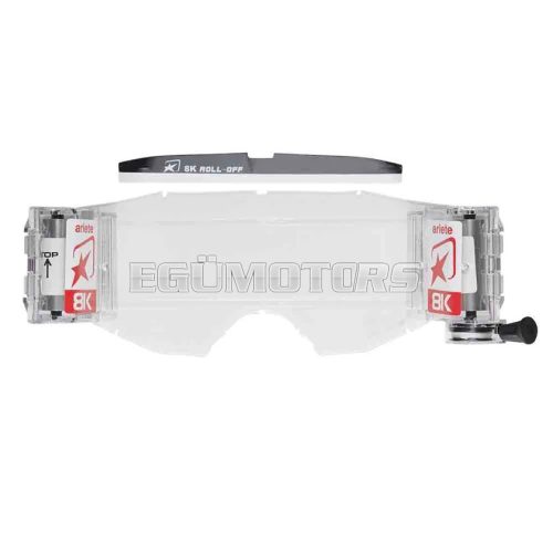 Ariete lencse 8K cross szemüveghez, roll off, átlátszó, kat.0