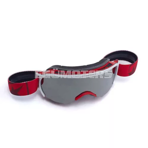 Ariete Wabi szemüveg, tükröződő ezüst lencse - piros/piros