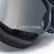 Ariete Wabi szemüveg, tükröződő ezüst lencse - piros/piros