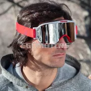 Ariete Wabi szemüveg, tükröződő ezüst lencse - piros/piros