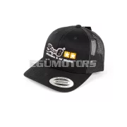 Stage6 Trucker baseball sapka, fekete