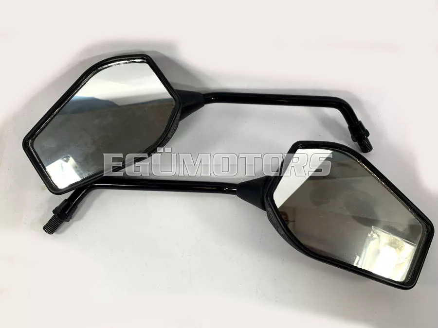Derbi GPR visszapillantó tükör pár - robogó alkatrész, Egümo