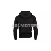Stage6 kapucnis pulóver cipzár nélkül, fekete - XXL