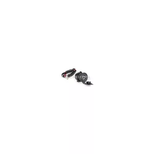 USB socket, 2 ports, 12V