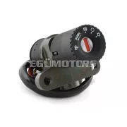 Motoforce zár + kulcs szett, RS1 Evolution AM6