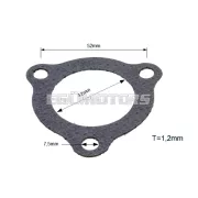 Motoforce kipufogó tömítés, Derbi Senda 42mm - 3 furatos
