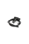 Ignition Cable with spark plug cap black