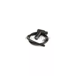 Ignition Cable with spark plug cap black