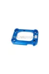 Retaining Plate intake manifold Motoforce Racing AM6 / Derbi blue