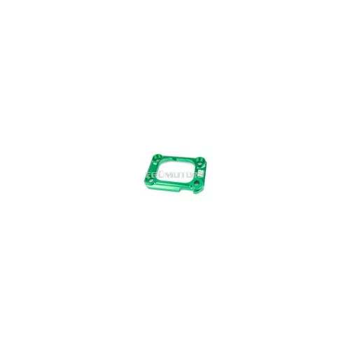 Retaining Plate intake manifold Motoforce Racing AM6 / Derbi green