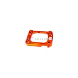   Retaining Plate intake manifold Motoforce Racing AM6 / Derbi orange