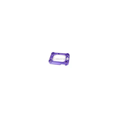 Retaining Plate intake manifold Motoforce Racing AM6 / Derbi purple