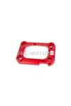 Retaining Plate intake manifold Motoforce Racing AM6 / Derbi red