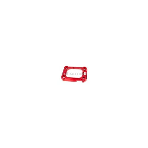 Retaining Plate intake manifold Motoforce Racing AM6 / Derbi red