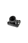Intake manifold with plate Motoforce Racing AM6 / Derbi Black