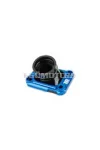 Intake manifold with plate Motoforce Racing AM6 / Derbi Blue