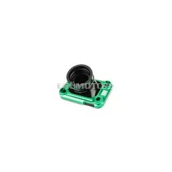   Intake manifold with plate Motoforce Racing AM6 / Derbi Green