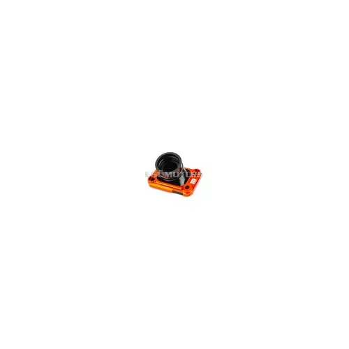 Intake manifold with plate Motoforce Racing AM6 / Derbi Orange