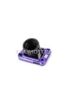 Intake manifold with plate Motoforce Racing AM6 / Derbi Purple