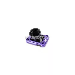  Intake manifold with plate Motoforce Racing AM6 / Derbi Purple