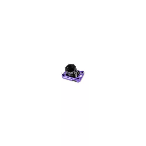 Intake manifold with plate Motoforce Racing AM6 / Derbi Purple