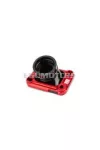 Intake manifold with plate Motoforce Racing AM6 / Derbi Red