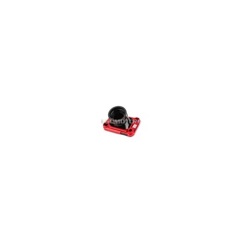 Intake manifold with plate Motoforce Racing AM6 / Derbi Red