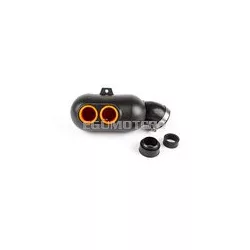 Karting Airbox d.35mm black / orange