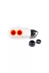 Karting Airbox d.35mm weiß / orange