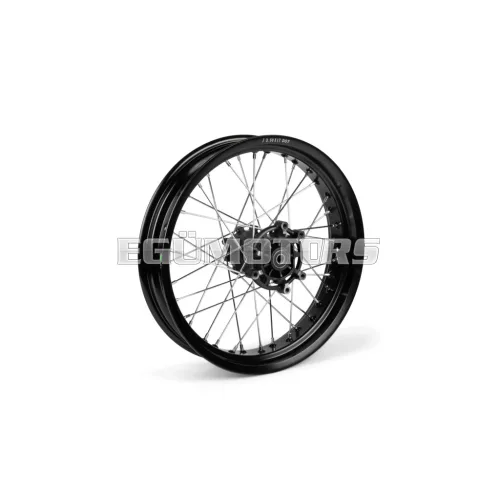 Motoforce hátsó felni, Rieju MRT, fekete, 3.50x17"