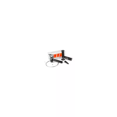 Quick Action Throttle with grips and throttle cable universal black