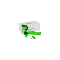 Quick Action Throttle MotoForce Racing CNC Aluminium Green