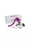 Brake Master Cylinder + Lever front radial Motoforce Racing purple