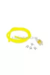 Kit Fuel Hose + Filter d.5mm neon yellow