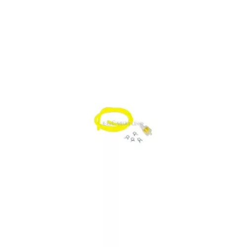 Kit Fuel Hose + Filter d.5mm neon yellow