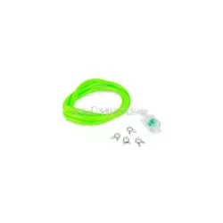 Kit Fuel Hose + Filter d.5mm neon green