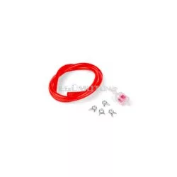 Kit Fuel Hose + Filter d.5mm red