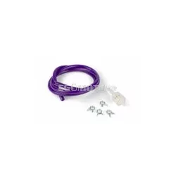 Kit Fuel Hose + Filter d.5mm purple