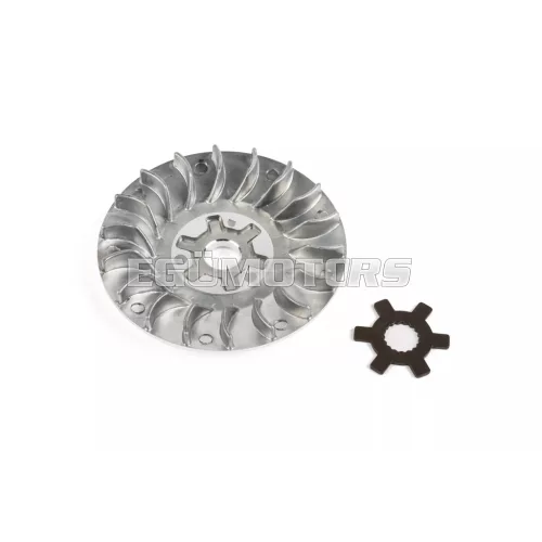 Motoforce ventilátorkerék tárcsa csillagalátéttel 13mm, Minarelli