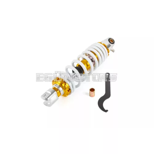 Shock Absorber 300mm adjustable gold / white universal