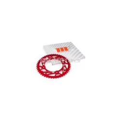 Rear Sprocket 48T 420 MotoForce Racing Beta RR Alu Red