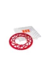 Rear Sprocket 53T 420 MotoForce Racing Rieju MRT Alu Red