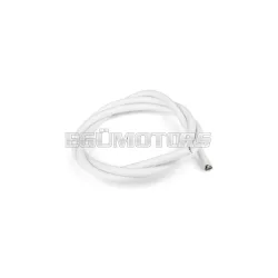 Throttle Cable Housing 5mm white - 1 meter