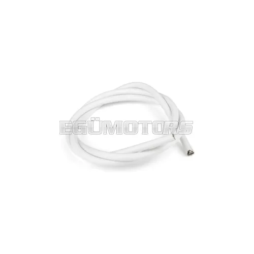 Throttle Cable Housing 5mm white - 1 meter